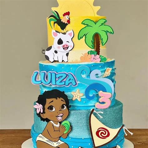 Arquivo De Topo De Bolo Moana Topo De Bolo Para Imprimir