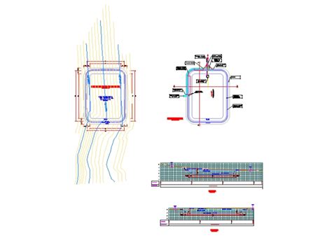 Reservorio De Geomembrana En AutoCAD Descargar CAD 10 95 MB Bibliocad