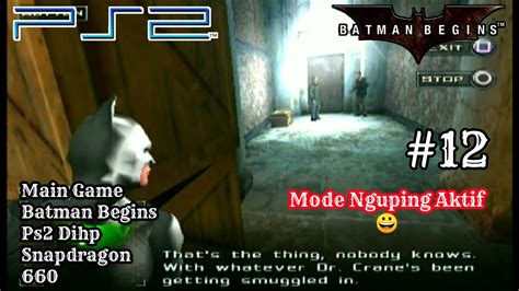 Batman Begins Ps2 Part 12 Gameplay On Android Narrows Island