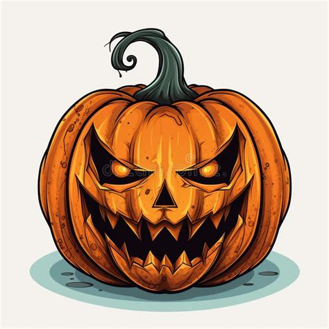 Spooky Halloween Ghost Peeking Out Stock Illustration Illustration Of