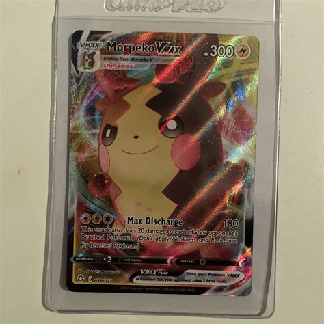 Pokémon TCG Morpeko VMAX Shining Fates 038 072 Holo Ultra Rare eBay