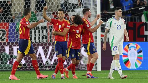 Own Goal Enough To See Spain Ease Past Outclassed Italy