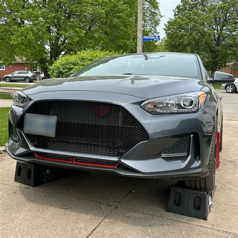 Hyundai Veloster Custom Mesh Grill Insert Kit By