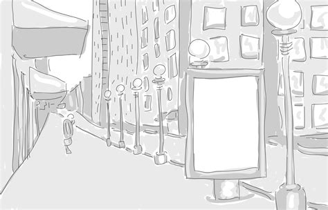Citylight In The City Draw Graphic Design 33536058 Vector Art At Vecteezy