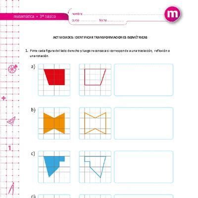 Identificar Transformaciones Matematicas Transformaciones