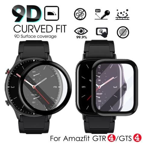 HD Curved Edge Film For HuaMi Amazfit GTS 4 Xiaomi GTR4 Anti Scratch