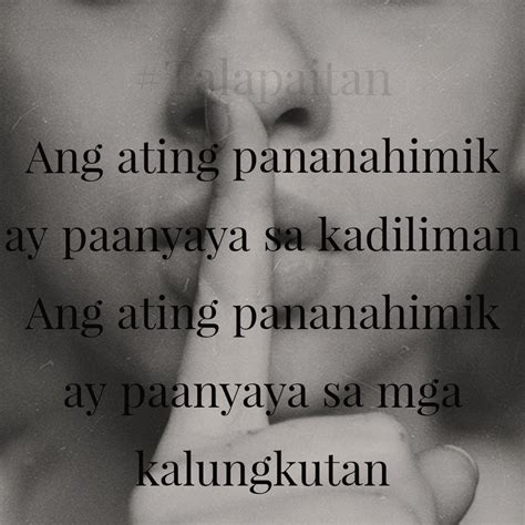 Talapaitan Ang Ating Pananahimik Ang Ating Pananahimik