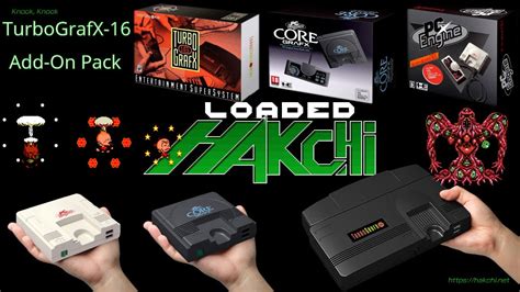 Turbografx Mini Add On Pack For Fully Loaded Hakchi Ce Build