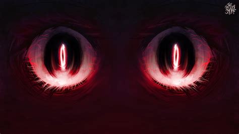 Demon eyes, by me. : r/Higurashinonakakoroni