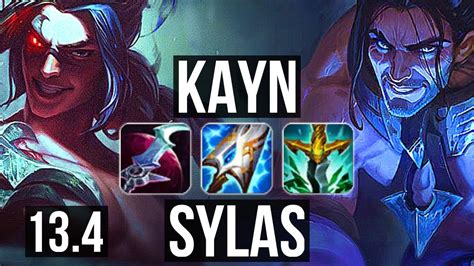 Kayn Vs Sylas Jng 12 1 5 2 4m Mastery 900 Games Dominating