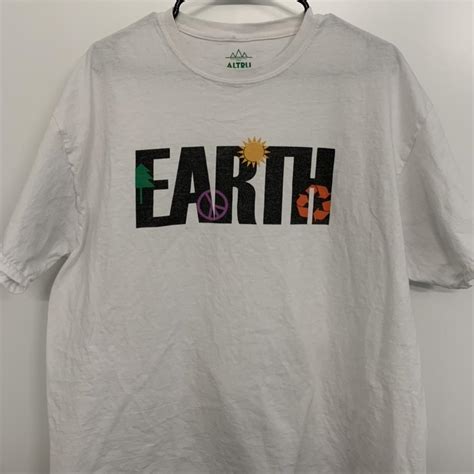 Altru Save The Earth Tee Altru Recycle Depop