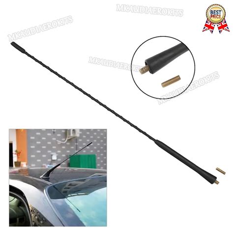 Car Roof Mast Whip Stereo Radio Fm Am Signal Aerial Amplified Antenna