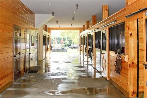 Combine Stalls And Living Space In The Same Building Barn