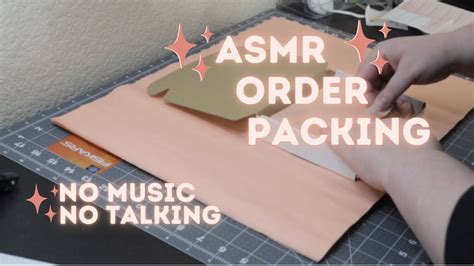 Pack Orders ASMR ASMR Packing Orders ASMR Order Packing No Talking No