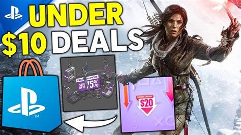 10 AMAZING PSN Game Deals UNDER 10 SUPER CHEAP PS4 Games NEW