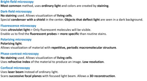 Histology: Methods and Techniques in Histology and Pathology Flashcards | Quizlet