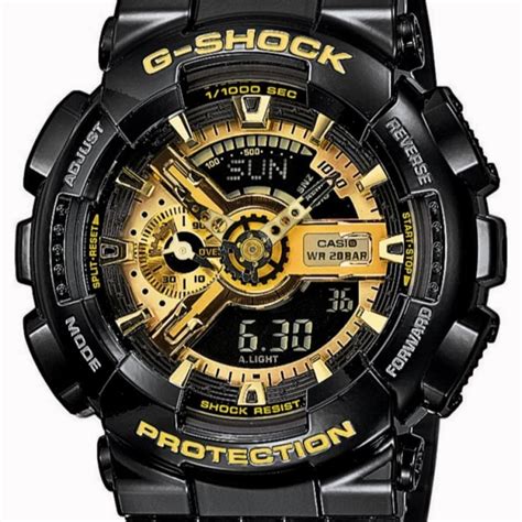 Casio Montre G Shock Ga 110gb 1aer Noir Or