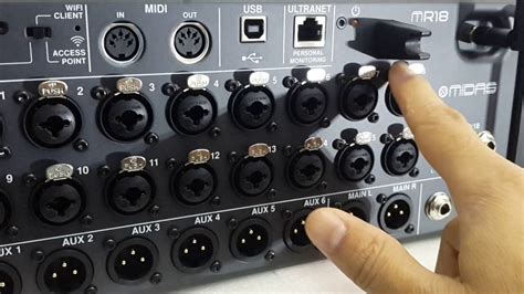 Digital Mixer Midas Mr Series Mr Youtube