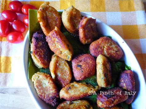 Eggplant Fritters Delicious Recipe A Pinch Of Italy