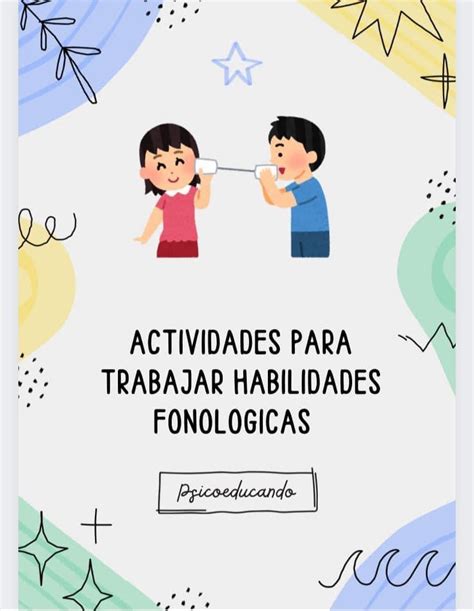 Manual De Actividades Para Trabajar Habilidades Fonol Gicas Daiana