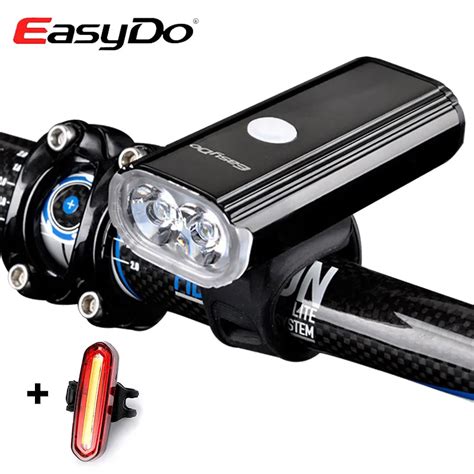 Easydo 1000 Lumens Bicycle Headlight 4400mAh Waterproof MTB Road Bike