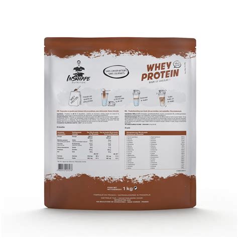 Whey Prot Ine Whey Protein Tibo Inshape Chocolat Sachet De Kg