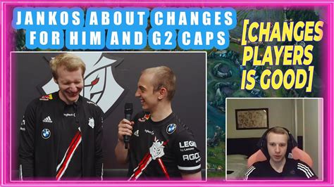 Jankos About Changes For Him And G Caps Youtube