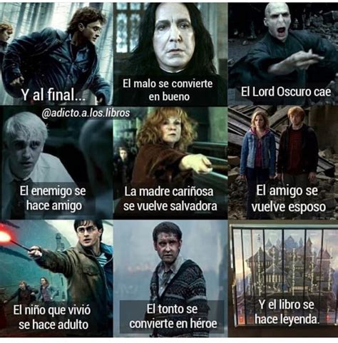 Y T Los Quieres Cada Vez Mas Memes De Libros Personajes De Harry