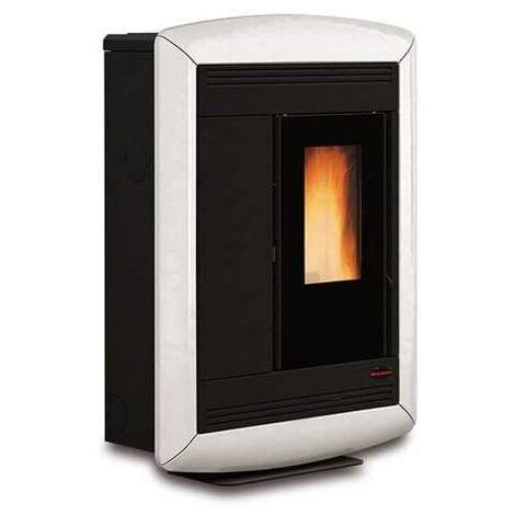 Nordica Extraflame Souvenir Lux Poêle à pellets 10 2 Kw Blanc Mod 1275701