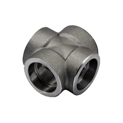 Four Way Cross Forged Fittings Omkar Forging Rajkot India