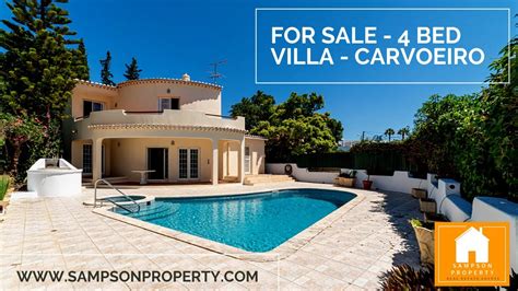 For Sale In Carvoeiro Sesmarias Bedroom Detached Villa With Pool