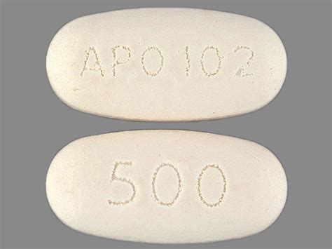 Pill Finder Apo White Elliptical Oval Medicine