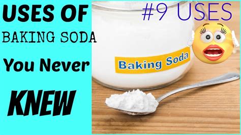 9 Amazing Uses Of Baking Soda You Never Knew Youtube