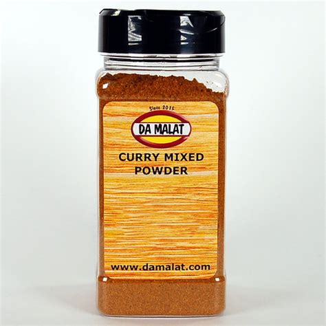 Curry Mixed Powder 250g Shaker Jar Damalat Spice Blends