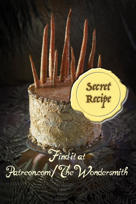 Secret Recipe 24 Carrot Gold Cake — The Wondersmith