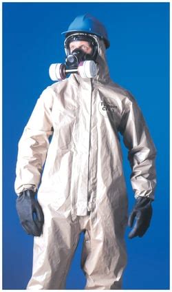 Dupont Tychem Coveralls With Hood And Overboots Socks Fisher