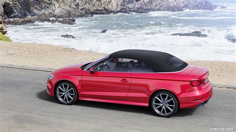 Audi A Cabriolet Color Misano Red Top Closed Caricos