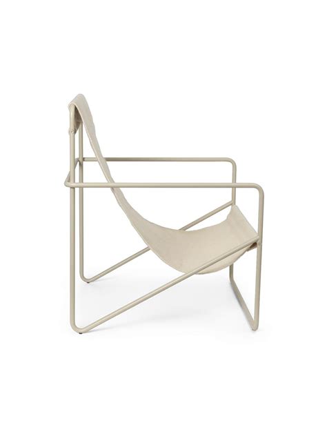 Ferm Living Desert Lounge Chair Black Cloud