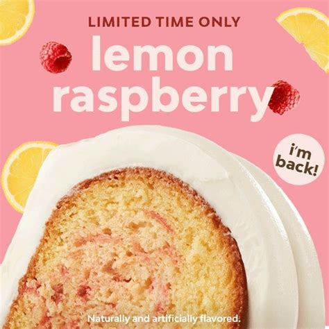 Lemon Raspberry Bundt Cakes Nothing Bundt Cakes