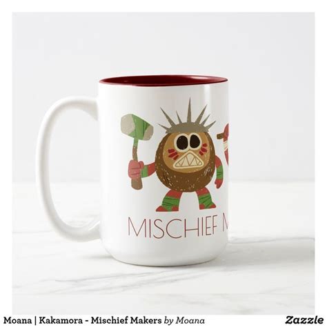 Moana Kakamora Mischief Makers Two Tone Coffee Mug Zazzle