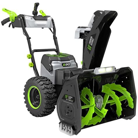 Ego Power In Self Propelled Stage Snow Blower Grey Green