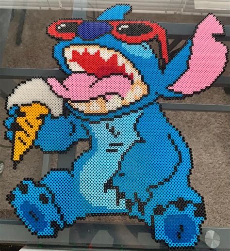 10 Stitch Perler Beads Patterns To Bring Fiction Characters To Life