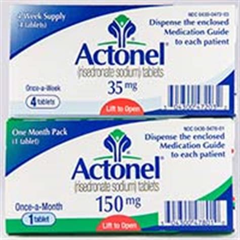 ACTONEL (Risedronate) dosage, indication, interactions, side effects | EMPR