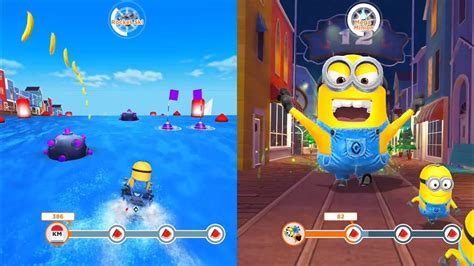 Minion Rush Pier Rocket Skis Prop Fluffy Unicorn Mega Minion