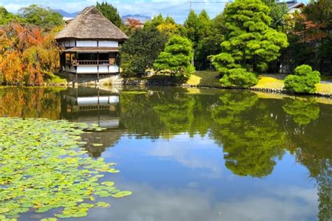 衆楽園（旧津山藩別邸庭園）｜国の名勝・四季折々の景観が美しい大名庭園！見頃・アクセス・駐車場は？