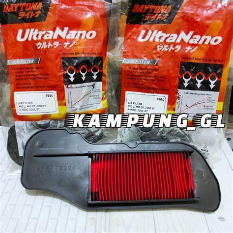 Jual Filter Udara Daytona Air Filter Mio J Mio Gt Soul Gt Fino Fi Xride