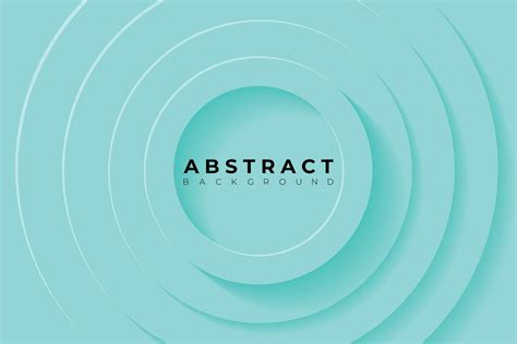 Abstract Background With 3d Circle Blue Papercut Layer 36052745 Vector