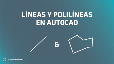 AutoCAD Cómo hacer lineas y polilineas en AutoCAD YouTube