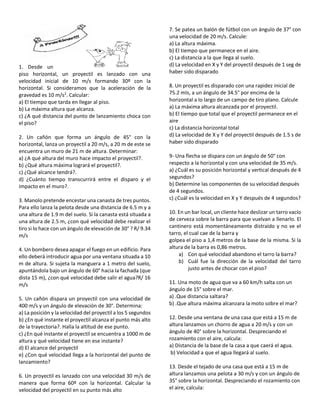 Tiro Parabolico PDF