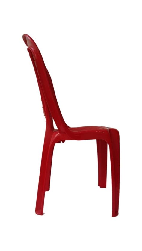 Metro Red Armless Plastic Chair At Rs In Bareilly Id